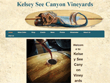 Tablet Screenshot of kelseywine.com